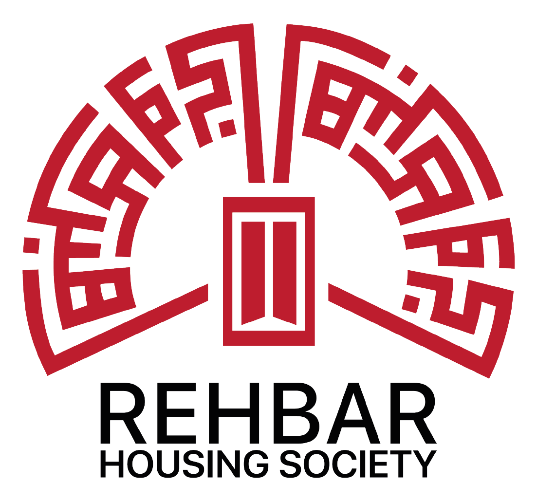 Rehbar housing society logo