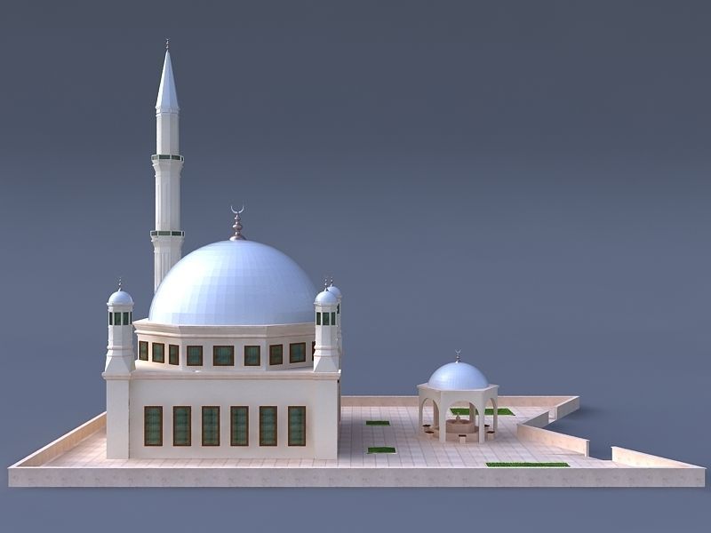 Mosque 3d image